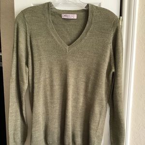 BRUNELLA GORILLA :EX fine MERINO WOOL LODEN GREEN